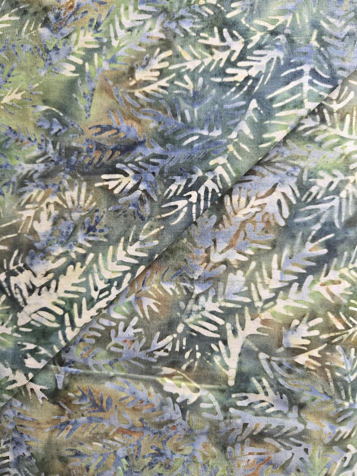Island Batik | Sprig - Multi Green