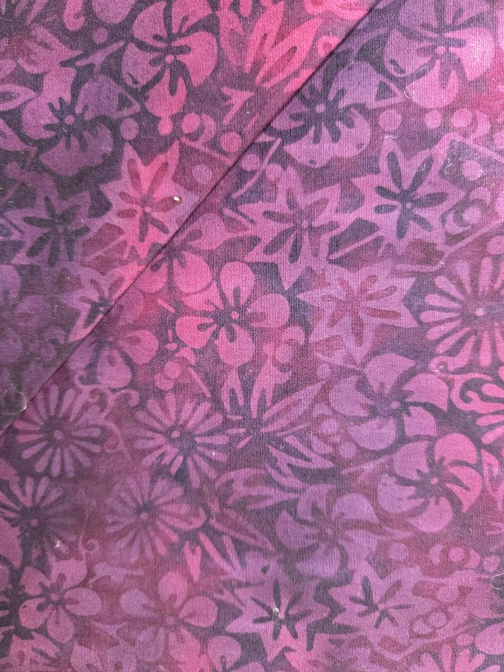 Island Batik | Mised Asian Floral | Purple