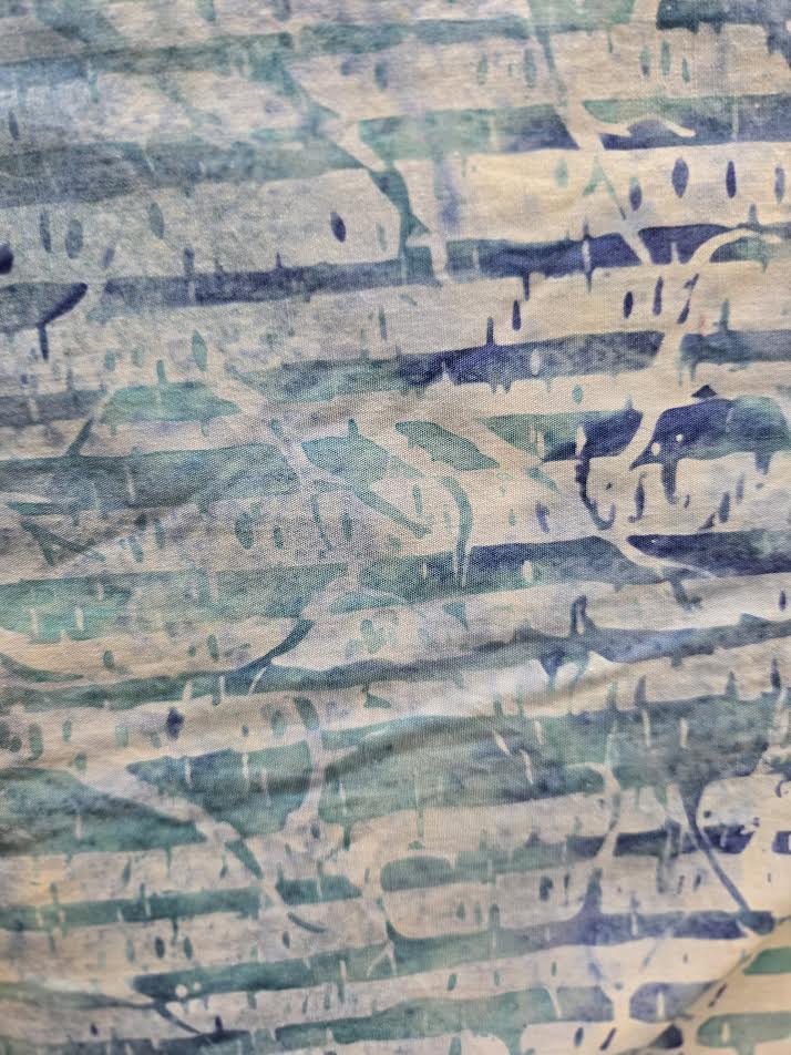Island Batik | Branch | Teal Cerule