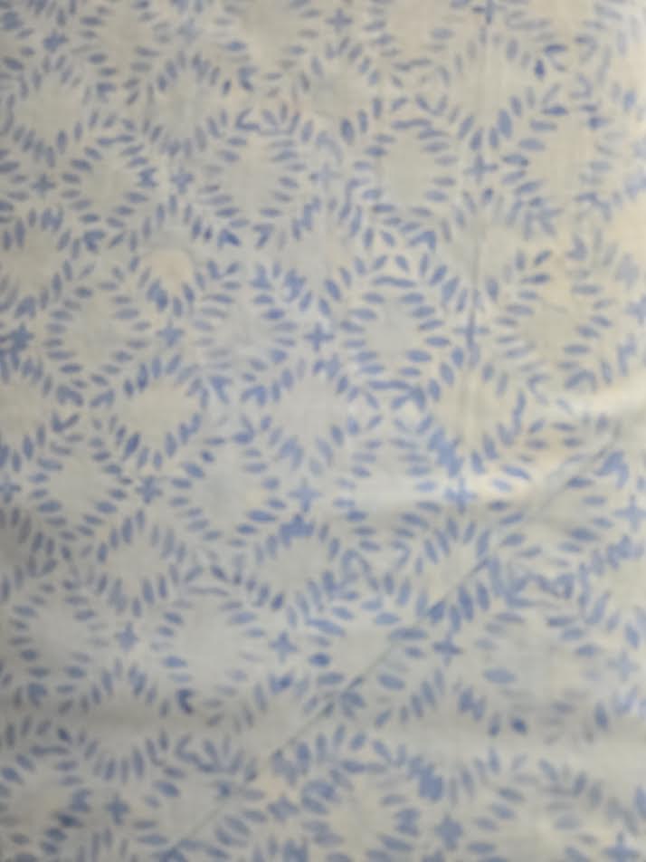 Island Batik | Leaf Block | Blue Sky