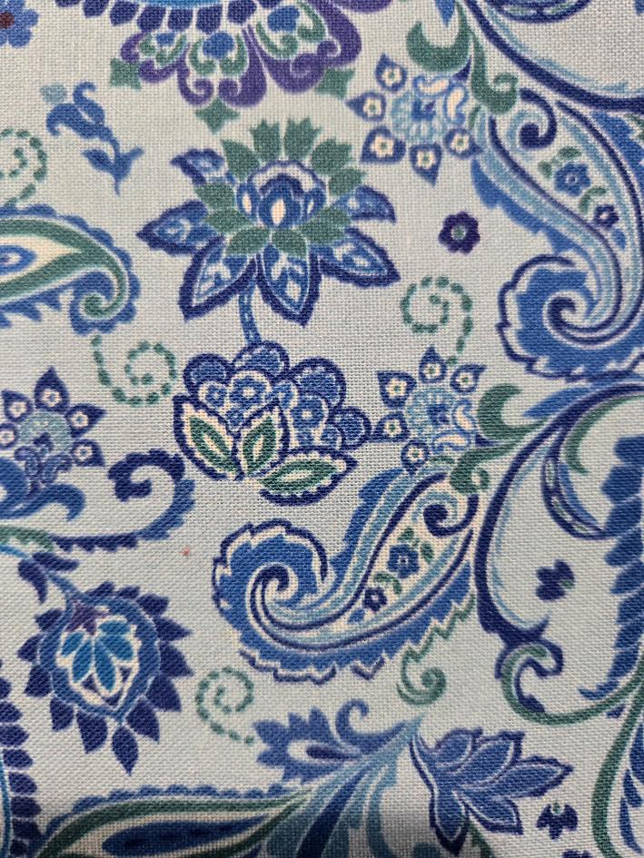 Timeless Treasures | Paisley | Blue