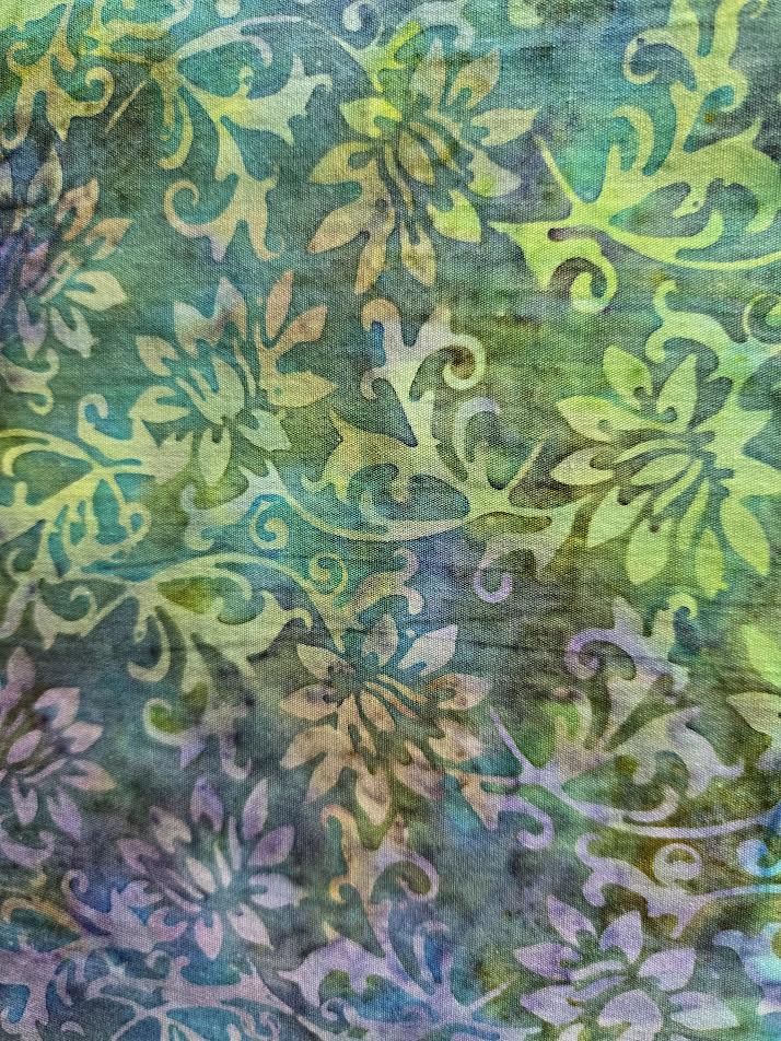 Island Batik | Floral | Multi Green