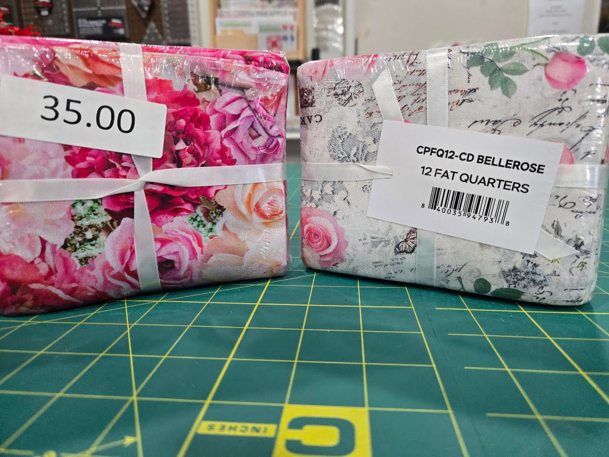 Timeless Treasures | Fat Qtr Bundle | Belle Rose