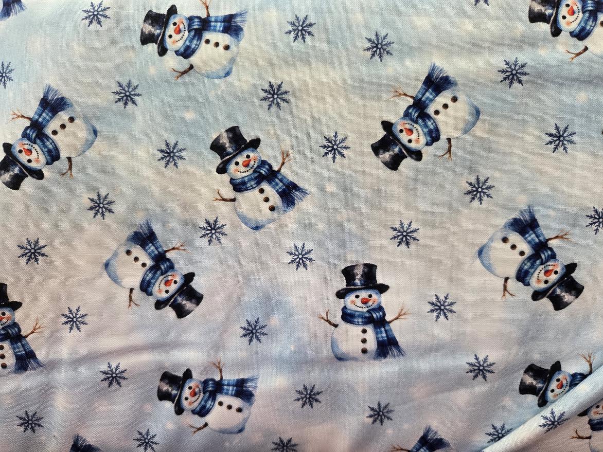 Maywood | Snowman | Blue