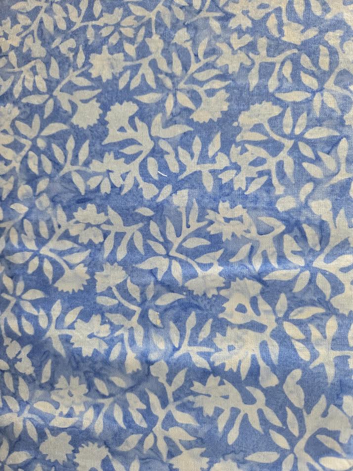 Island Batik | Dutch Floral | Blue Harbor