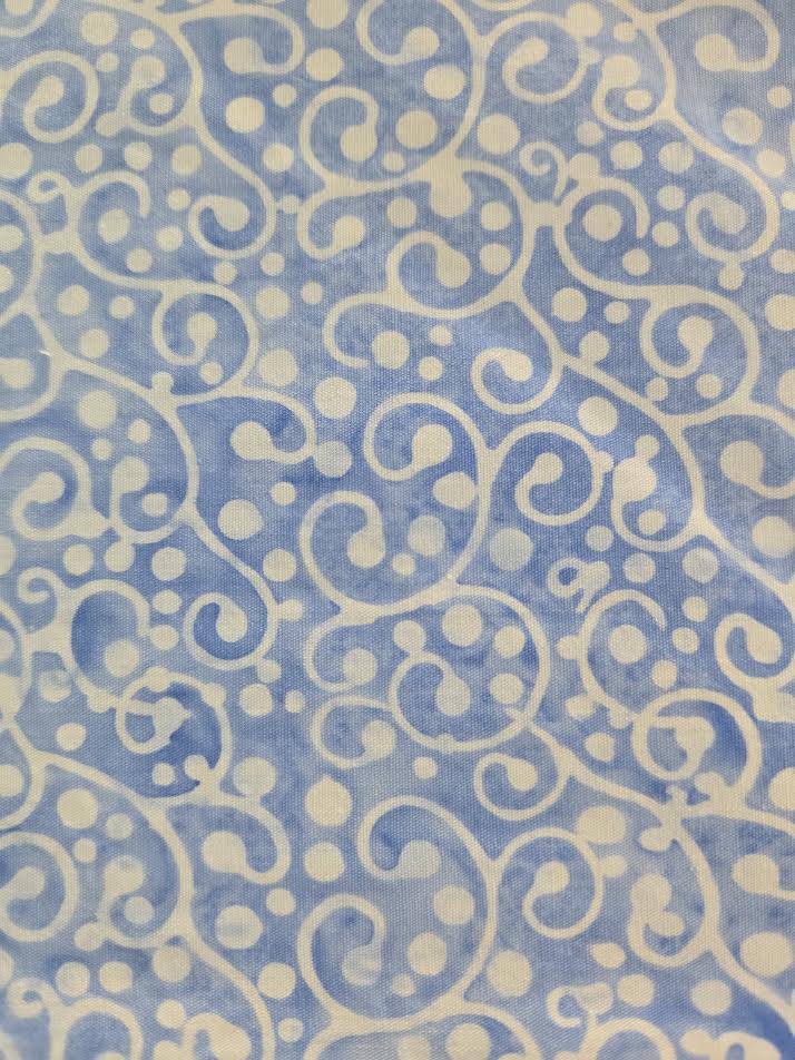 Island Batik | Dot Swirl | Blue Harbor