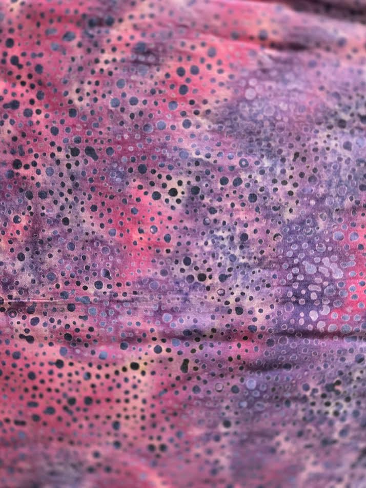 Island Batik | Dot Purple | Pink Iris