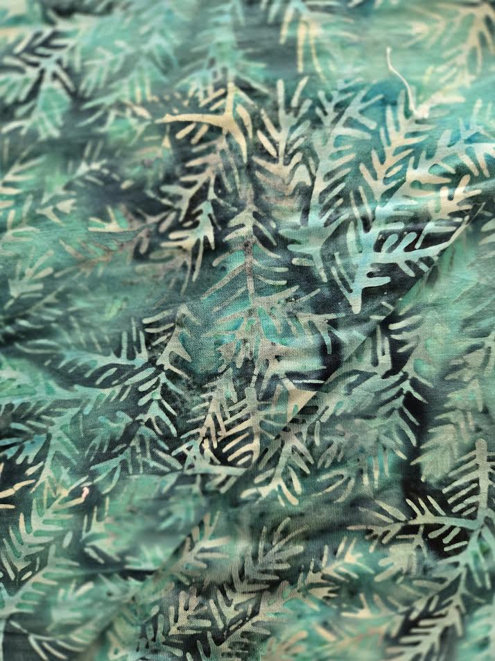 Island Batik | Sprig | Blue Sapphire