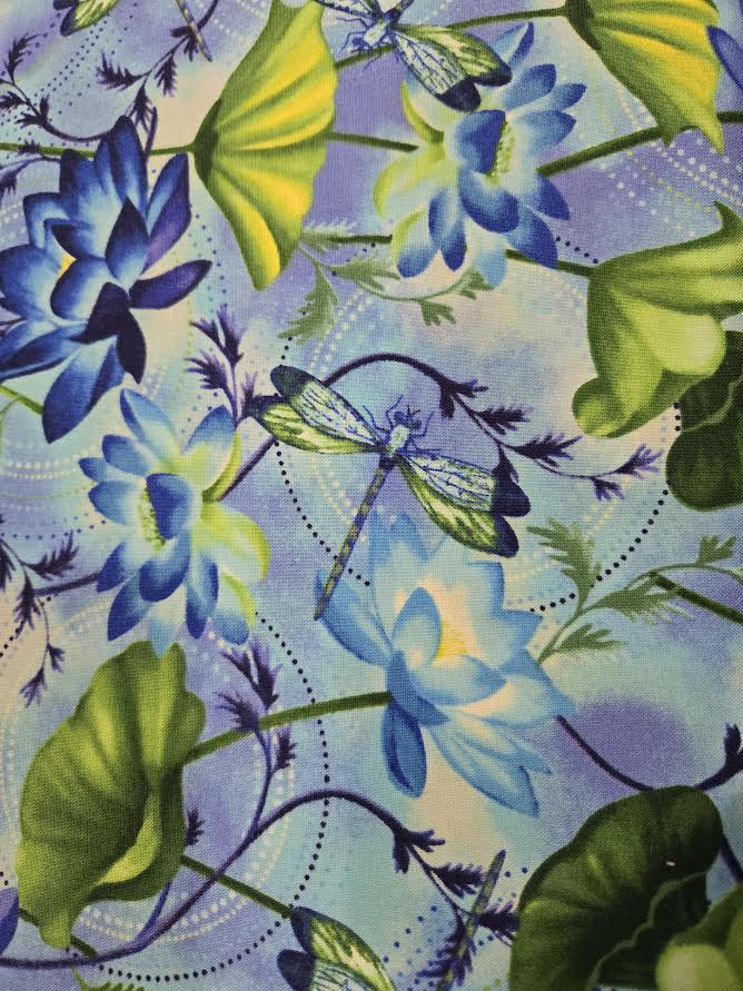 Henry Glass | Dragonfly Lagoon | Blue