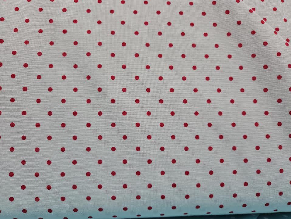 Henry Glass | Priscilla Polka Dots | Red
