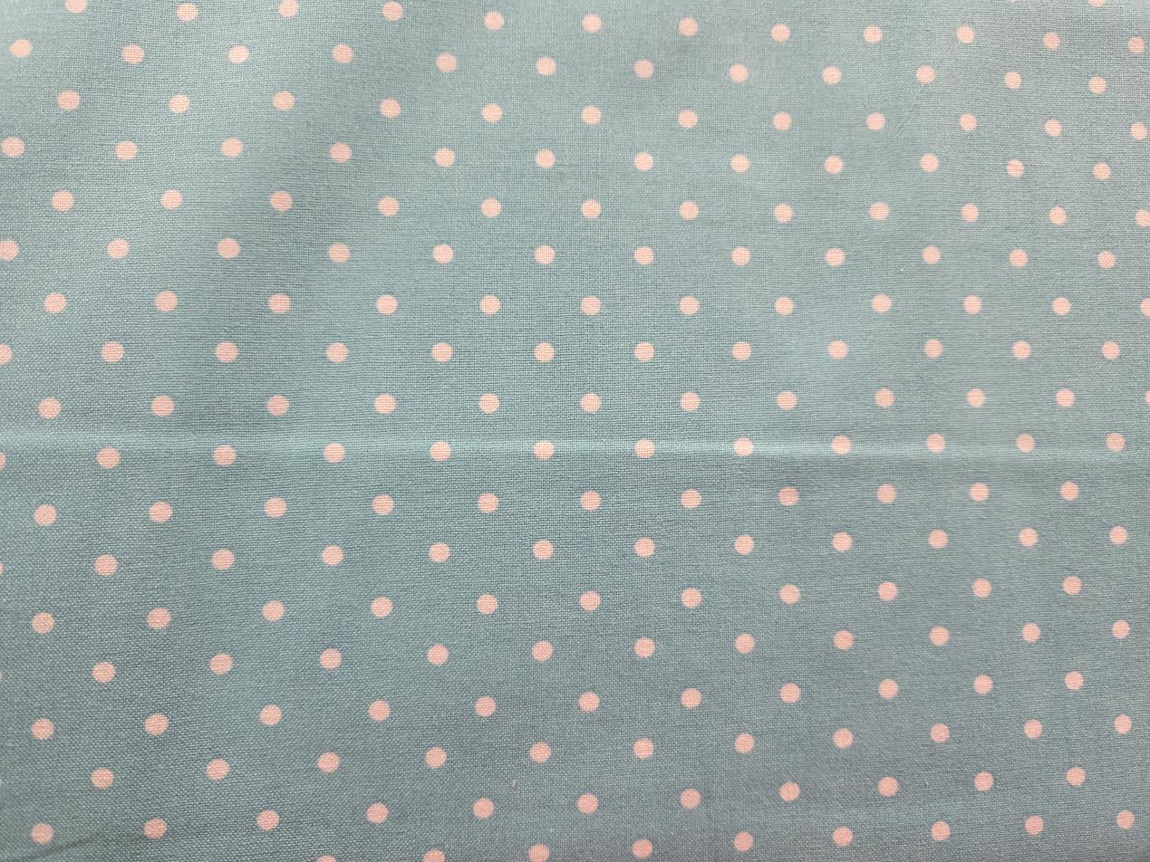 Henry Glass | Priscilla Polka Dots | Turquoise