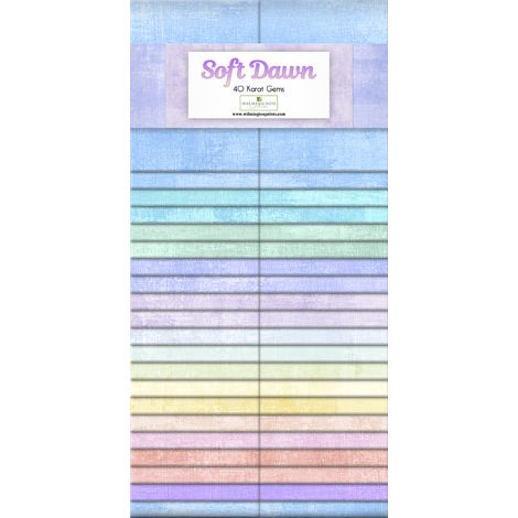 Wilmington | Dry Brush | Roll-Ups 2 1/2" Strips | Soft Dawn