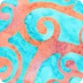 Kaufman | Artisan Batik | Graceful | Turquoise