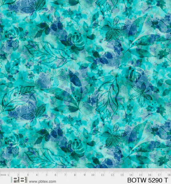 Foust | 108 | Botanicals| Teal
