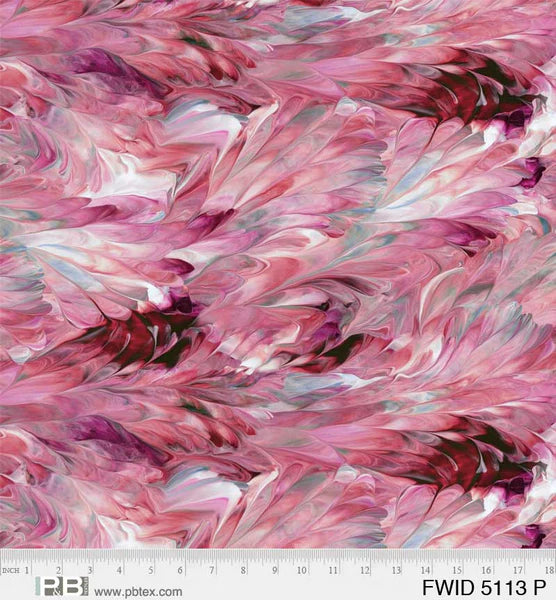 Foust| 108 | Fluidity | Painted Marble | Pink