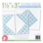Foundation Paper | Flying Geese | 1 1/2" x 3"