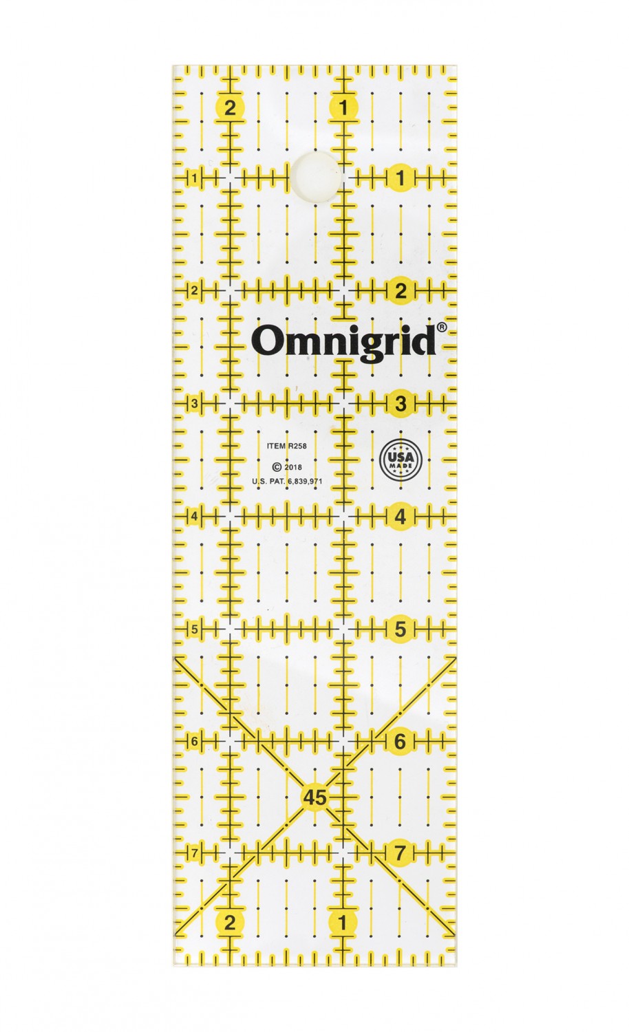 Omnigrip Ruler | 2.5 X 8