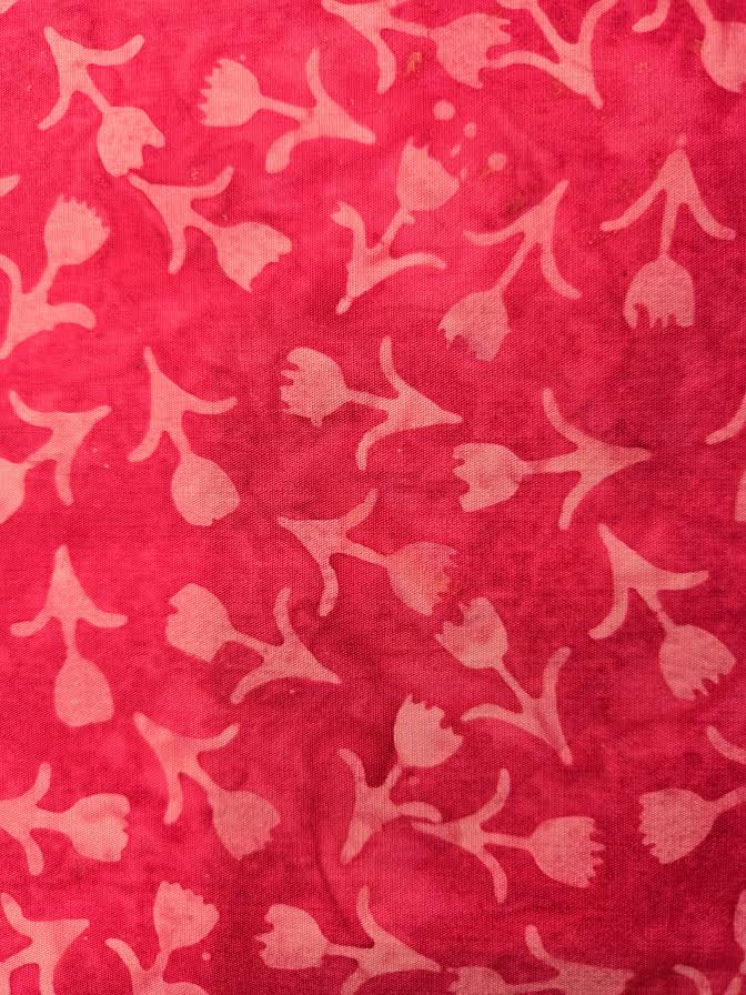 Island Batik | Woodblock Tulip Floral