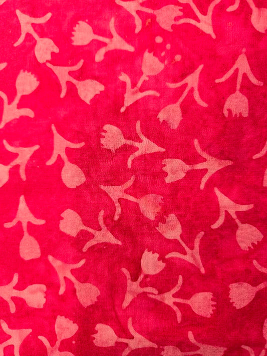 Island Batik | Woodblock Tulip Floral