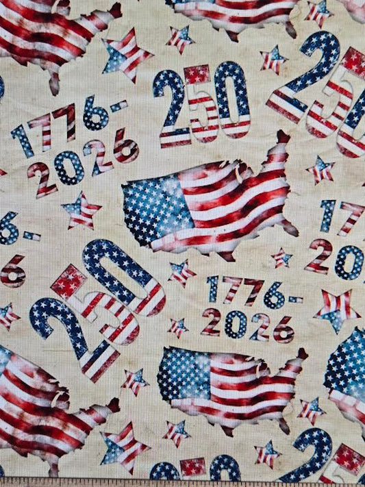 1776 - 2026 Amaricana Fabric