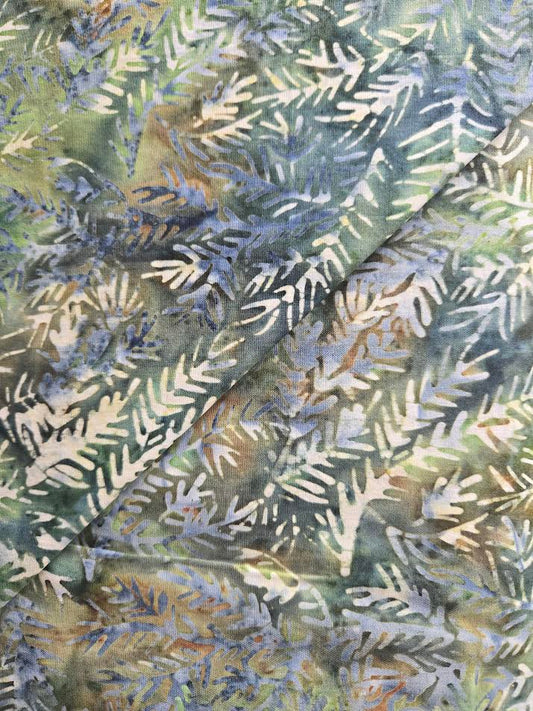 Island Batik | Sprig - Multi Green