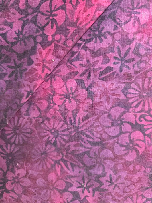 Island Batik | Mised Asian Floral | Purple