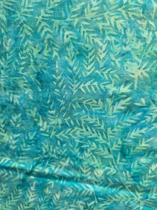 Island Batik | Fern | Teal | Parakeet