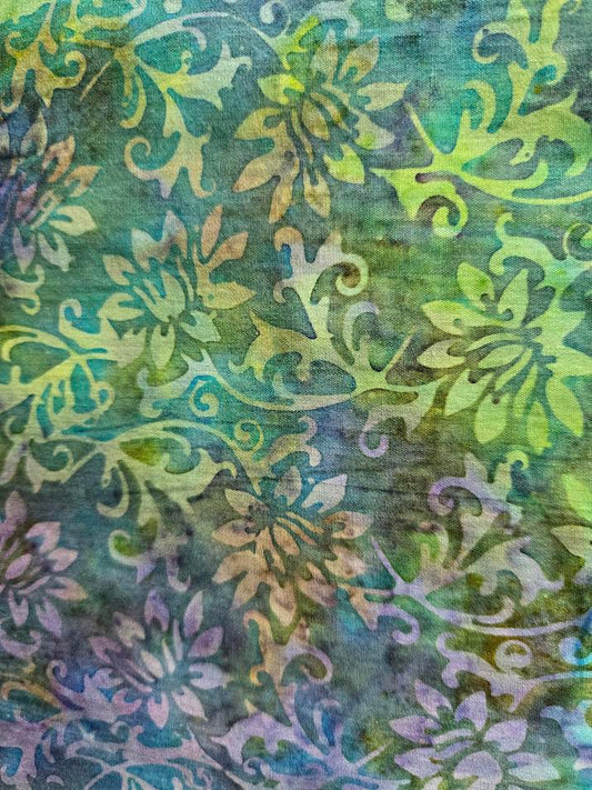 Island Batik | Floral | Multi Green