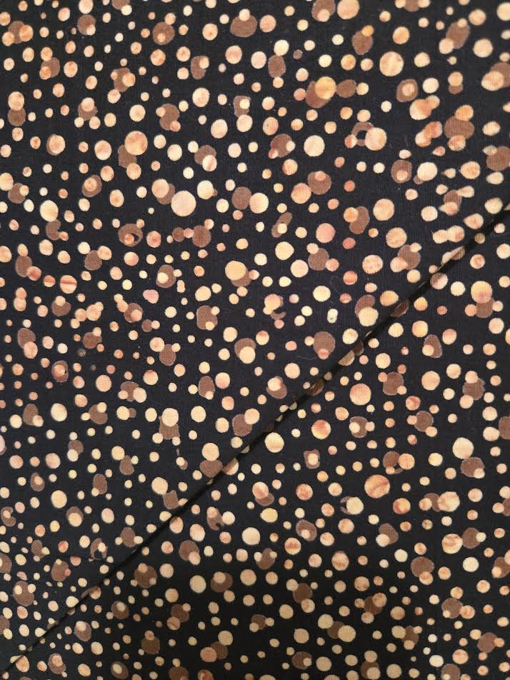 Island Batik | Dot - Black