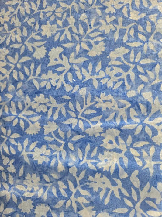 Island Batik | Dutch Floral | Blue Harbor