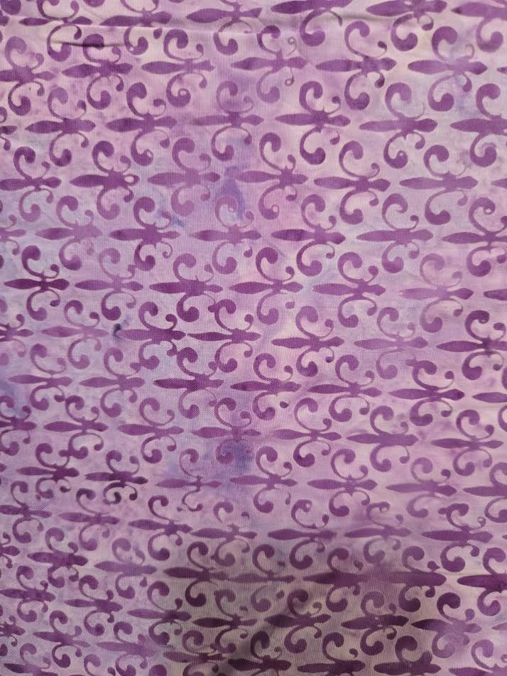 Island Batik | Fleur Purple Heather