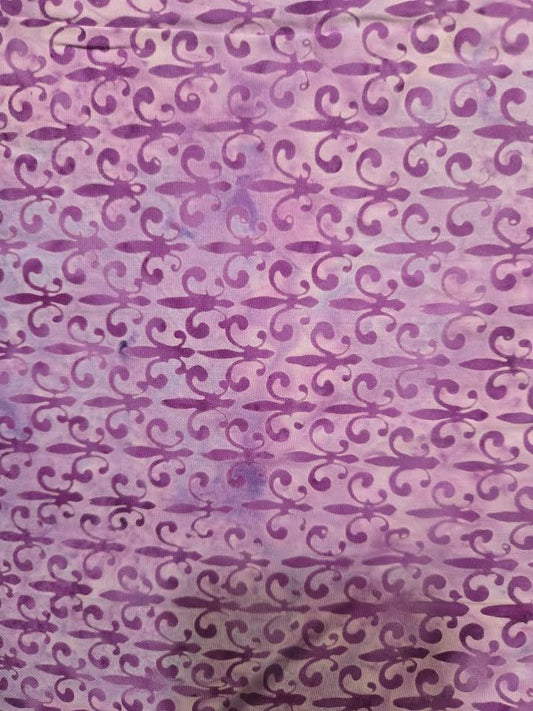 Island Batik | Fleur Purple Heather