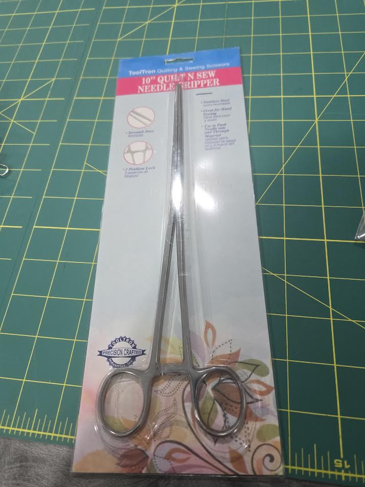 10 inch Quilt N Sew Needle Gripper | Stainless Steel