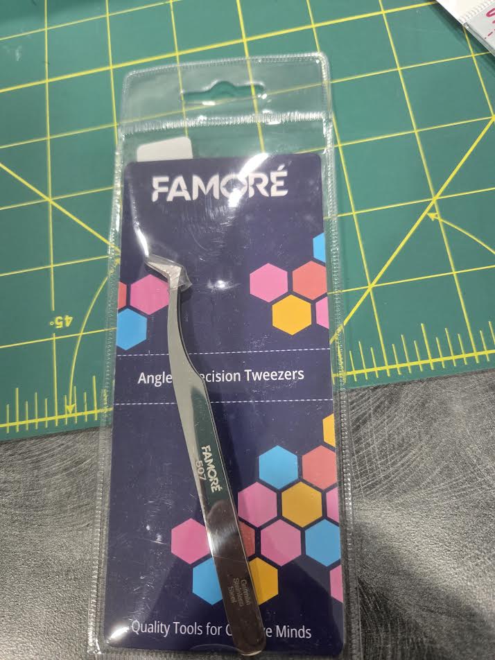 Famore Angle Precision Tweezers