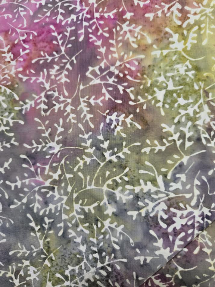 Island Batik | Sprig Multi Pink/Green