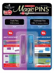 Magic Pins  Fork and Flat Head