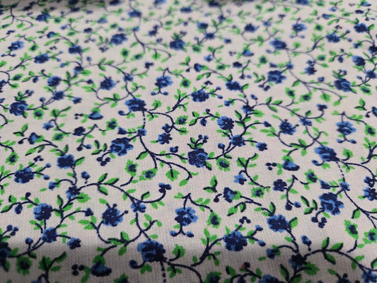 MDG | Calico | Blue & White