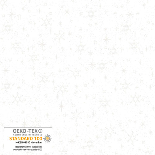 STOF | Snowflakes w/Pearl| White Pearl