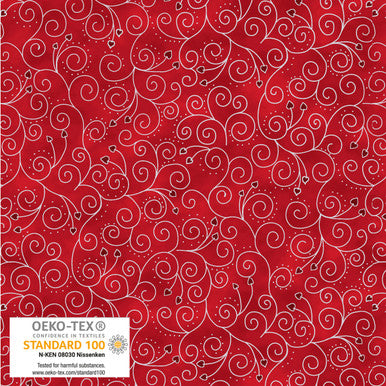 STOF | Swirls | Red Silver