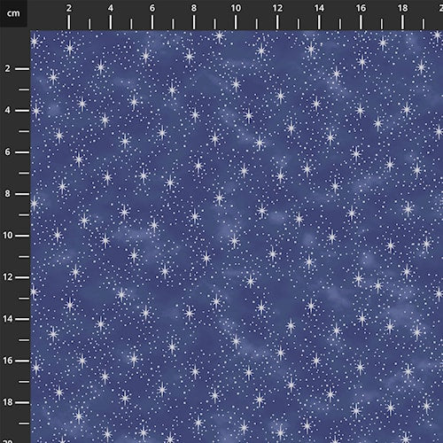 BLANK | We Love Christmas | Blue w/ Stars