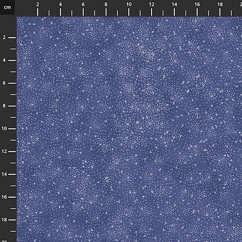 BLANK | We Love Christmas | Blue w/Silver Dots
