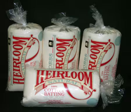 Cotton Batting |Bleached Heirloom | 120 x 120