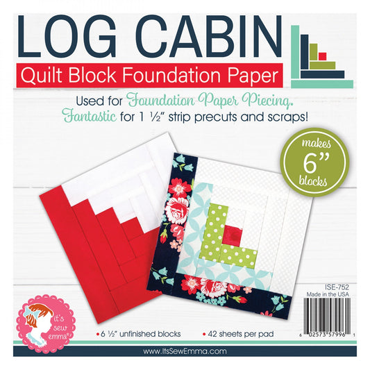 NOTION | Foundation Paper | 6" Log Cabin