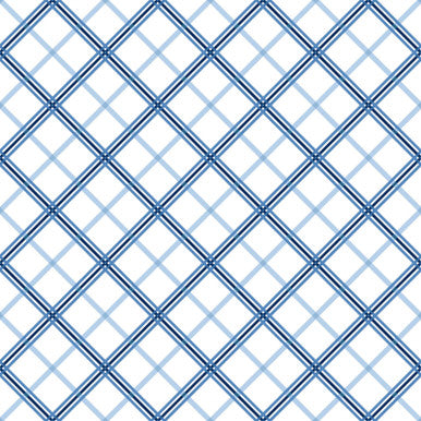 Kimberbell Flannel | Blue Plaid