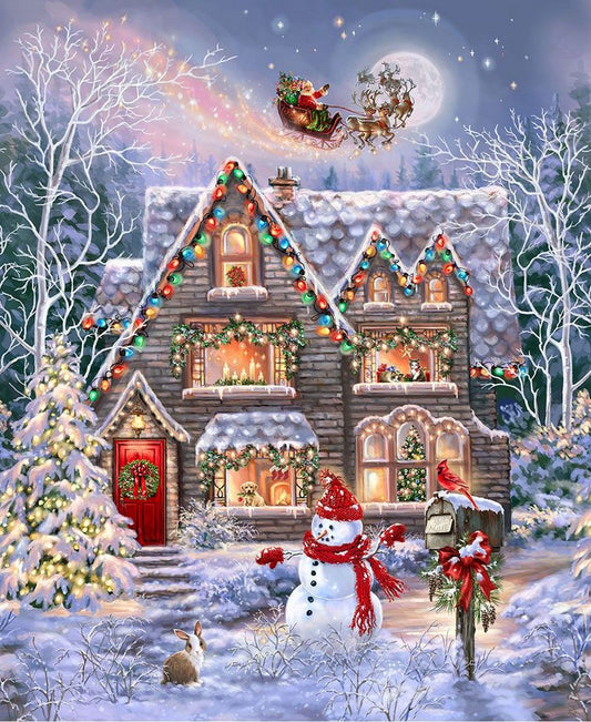 timeless Treasures | Christmas Panel