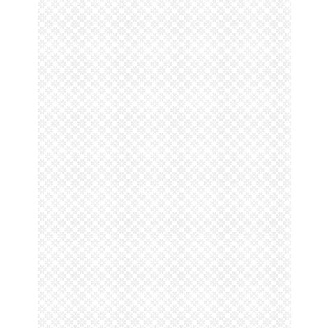 Wilmington Prints | Daisy Eights | White on White
