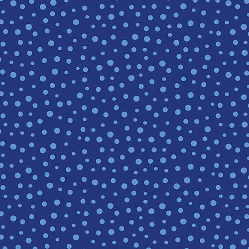 FREE SPIRIT | Irregular Dots | Navy