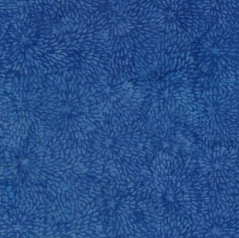 ISLAND BATIK | Star Flower | French Blue