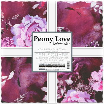 Kaufman | Ten Square | Peony Love