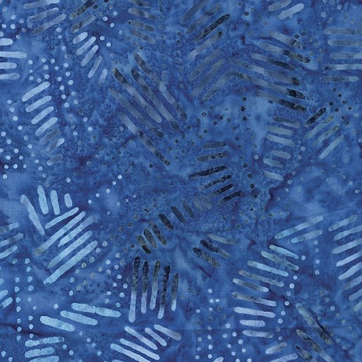 BENARTEX BATIK | Dashes | Blue